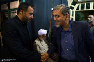 مراسم بزرگداشت آیت الله حسن صانعی (ره) در حسینیه جماران -1