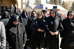 مراسم تشییع و خاکسپاری صلاح زواوی سفیر سابق فلسطین در تهران