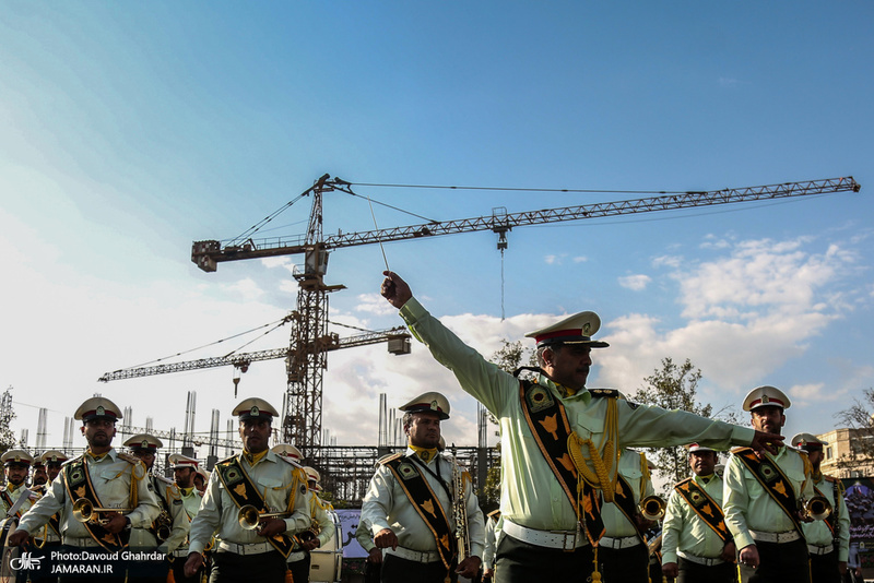 مراسم صبحگاه عمومی نیروی انتظامی تهران بزرگ