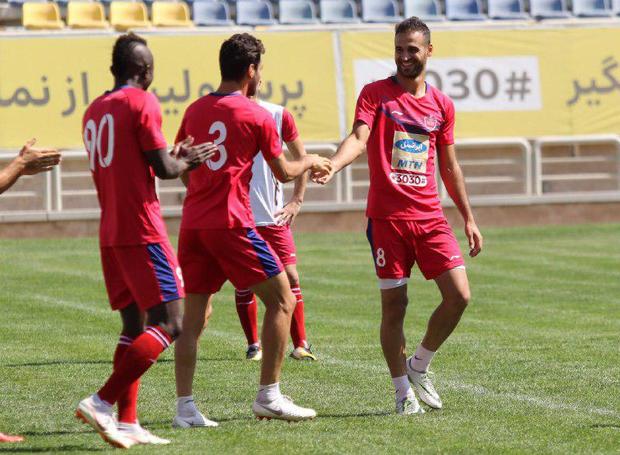 آخرین تمرین پرسپولیس پیش از ترک ایران + تصاویر
