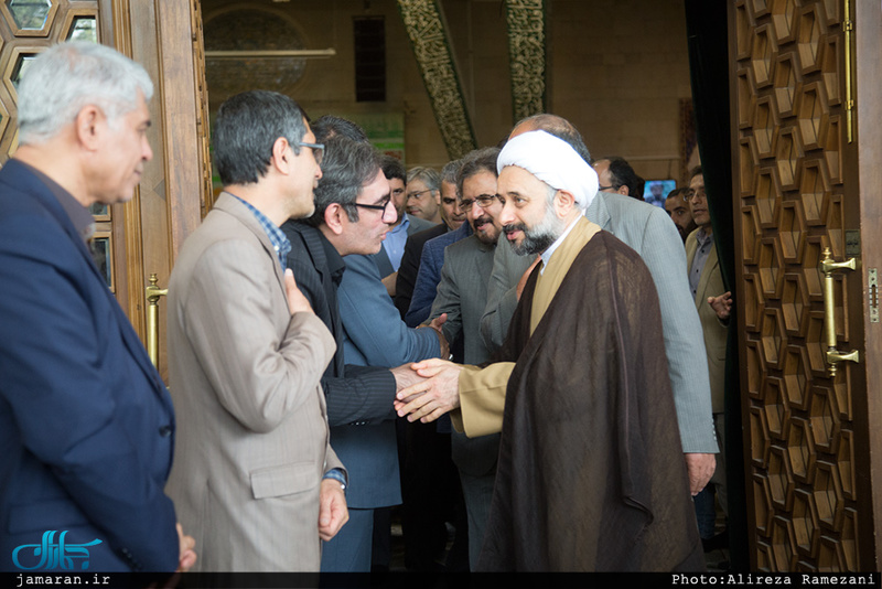 مراسم بزرگداشت پدر دکتر فرجی دانا در دانشگاه تهران 