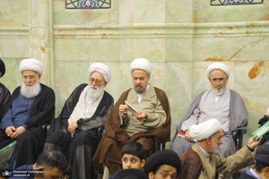 مراسم دومین سالگرد ارتحال آیت الله العظمی محفوظی (ره) در قم