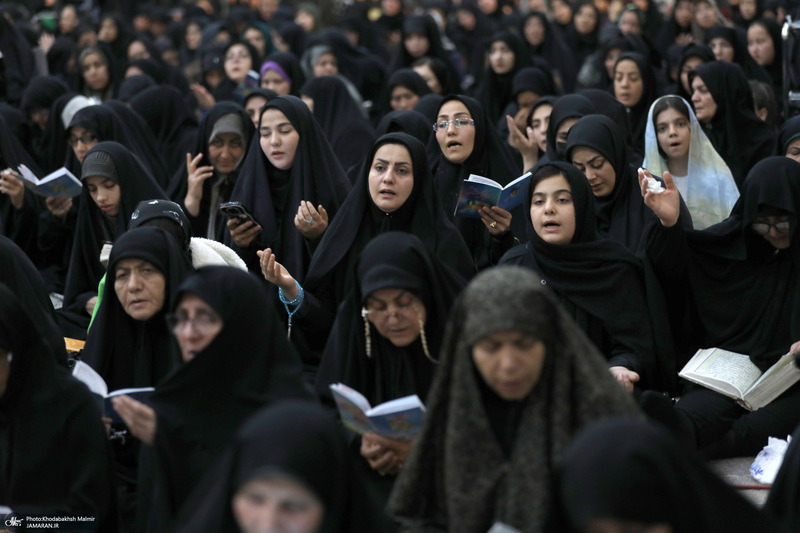 احیای شب بیست و یکم ماه مبارک رمضان در حرم مطهر امام خمینی (س)