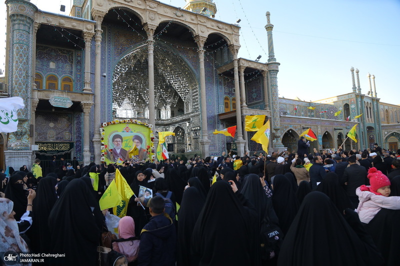 راهپیمایی و اجتماع «لبیک یا نصرالله» در قم