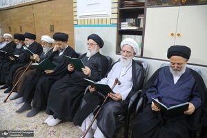 مراسم بزرگداشت آیت الله حسن صانعی (ره) در قم