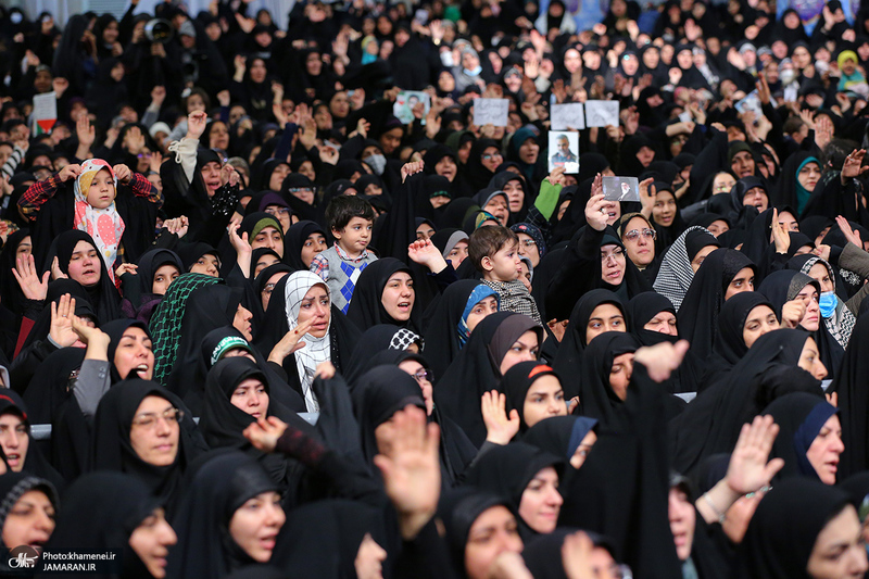 دیدار اقشار مختلف بانوان با رهبر معظم انقلاب