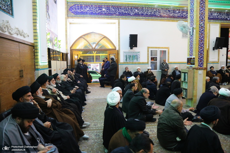 مراسم ترحیم مرحومه زهرا سادات روحانی