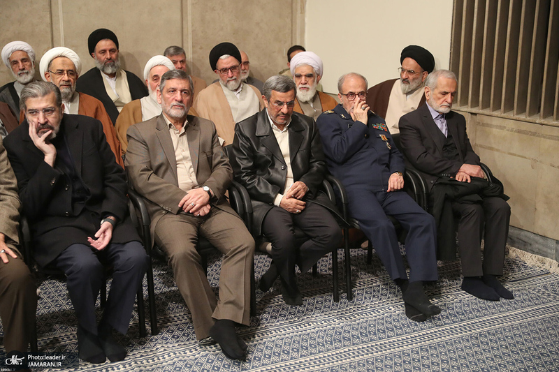 دیدار مسئولان نظام و سفرای کشورهای اسلامی با رهبر معظم انقلاب
