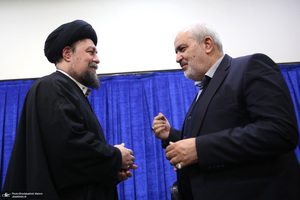 دیدار وزیر و کارکنان وزارت نیرو با سید حسن خمینی