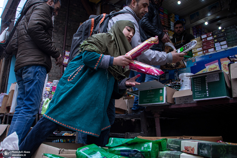 بازار کشمیر هند در آستانه ماه مبارک رمضان