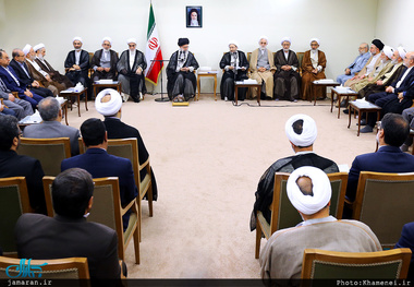 دیدار رئیس و مسئولان قوه قضائیه با رهبر معظم انقلاب 