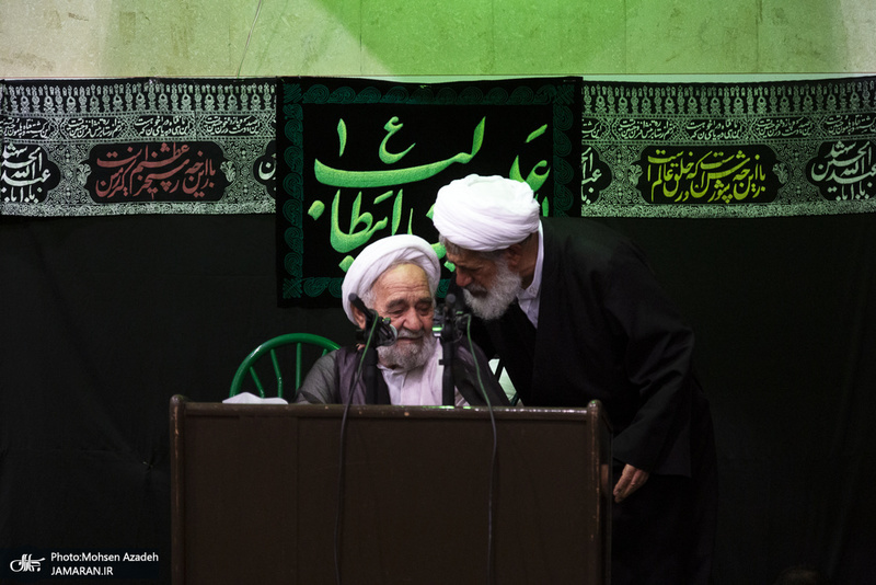 مراسم احیای شب بیست و یکم ماه در محضر استاد امجد