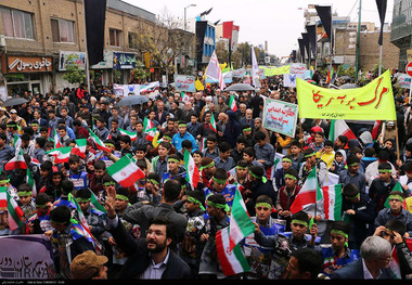 راهپیمایی ضد استکباری 13 آبان در زنجان آغاز شد