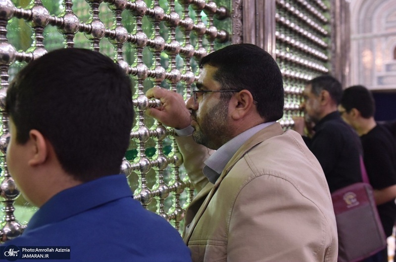 مراسم دعای کمیل در حرم مطهر امام خمینی