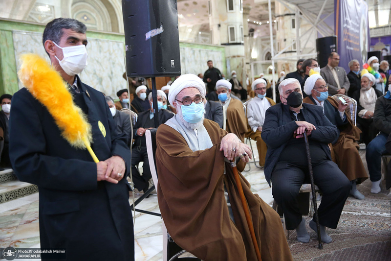 مراسم دوازدهمین سالگرد رحلت همسر گرامی امام و بیست و هفتمین سالگرد ارتحال سید احمد خمینی (ره)