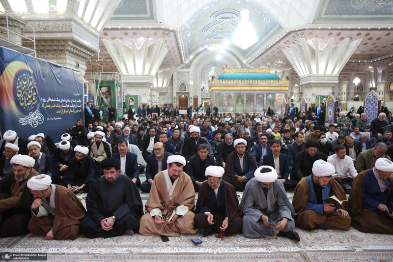 مراسم تحویل سال نو در حرم مطهر امام خمینی (س)