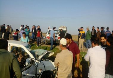 حادثه رانندگی جاده آق قلا- گنبد دو کشته برجای گذاشت