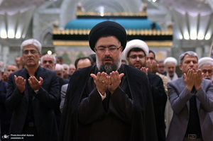 اولین شب عزاداری حضرت اباعبدالله الحسین (ع) در حرم امام خمینی