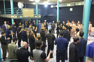 مراسم عزاداری کارکنان موسسه تنظیم ونشر آثار امام خمینی (س) به مناسبت دهه اول محرم