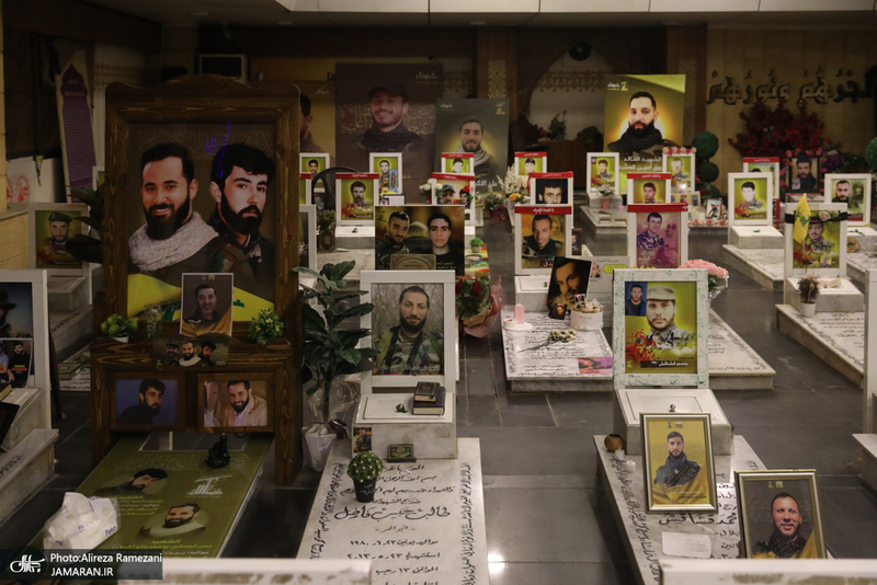 گلزار شهدای روضتین بیروت لبنان