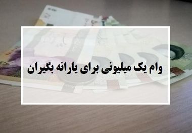 وام یک میلیون تومانی در حال واریز است
