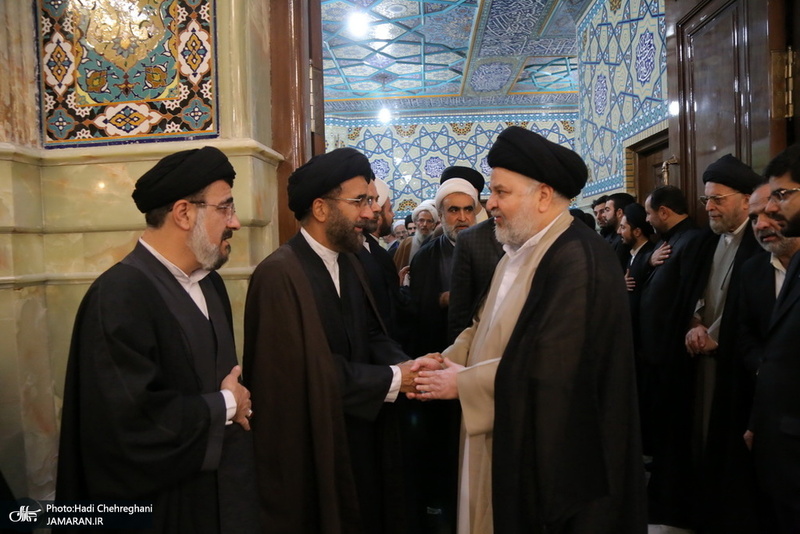 مراسم بزرگداشت آیت الله سیدجعفر خوانساری(ره) با حضور سید حسن خمینی