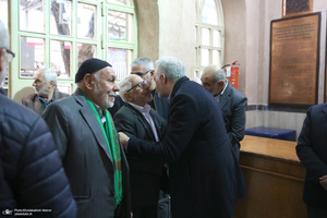 مراسم سی و چهارمین سالگرد گردان علی اکبر در حسینیه جماران