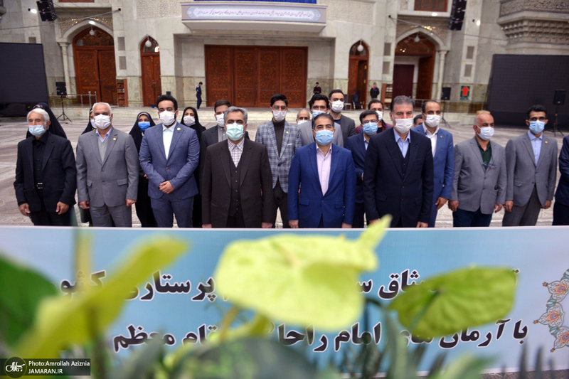 تجدید میثاق اعضای شورای عالی و هیات رئیسه سازمان نظام پرستاری با آرمان های امام خمینی(س)