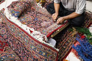 رفوگران فرش؛ پاسداران هنر ایرانی