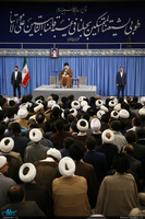 دیدار شرکت‌کنندگان در کنگره نقش شیعه در پیدایش و گسترش علوم اسلامی