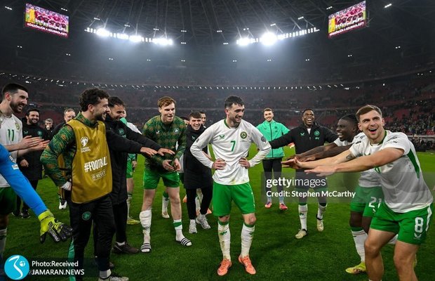 صعود دیوانه وار ایرلند به پلی آف جام جهانی با معجزه دقیقه نودی+عکس و ویدیو