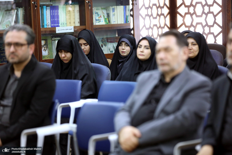 مراسم عزاداری حضرت سجاد(ع) در موسسه تنظیم و نشر آثار امام خمینی