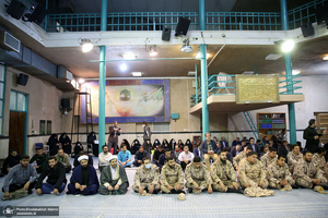 مراسم جشن نیمه شعبان در حسینیه جماران‎‎