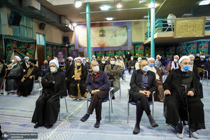 مراسم شام شهادت امام رضا(ع) و بزرگداشت علامه حکیمی در حسینیه جماران-1