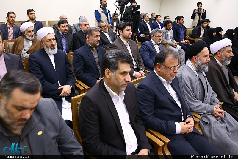 دیدار اعضای ستاد بزرگداشت چهارهزار شهید استان گلستان با رهبر معظم انقلاب 