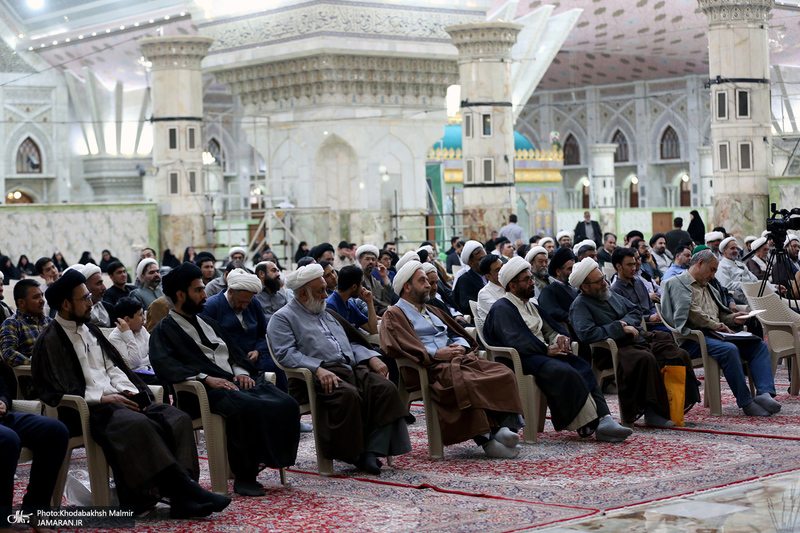 عزاداری شهادت حضرت امام جعفر صادق (ع) در حرم مطهر امام خمینی (س)