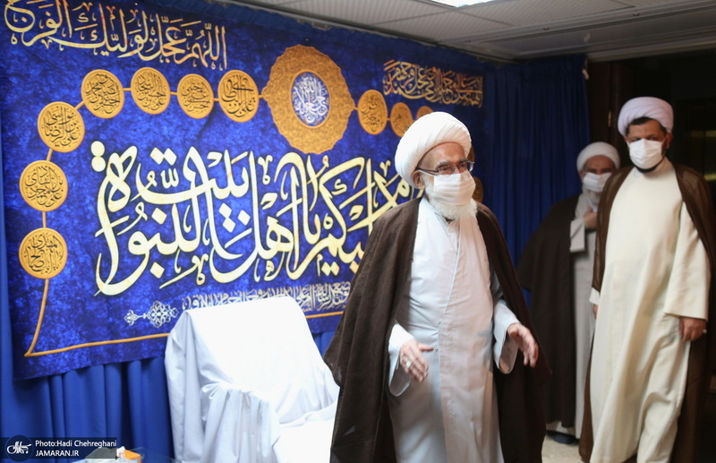 مراسم عمامه گذاری و جشن روز هفدهم ماه ربیع الاول در بیوت مراجع عظام تقلید