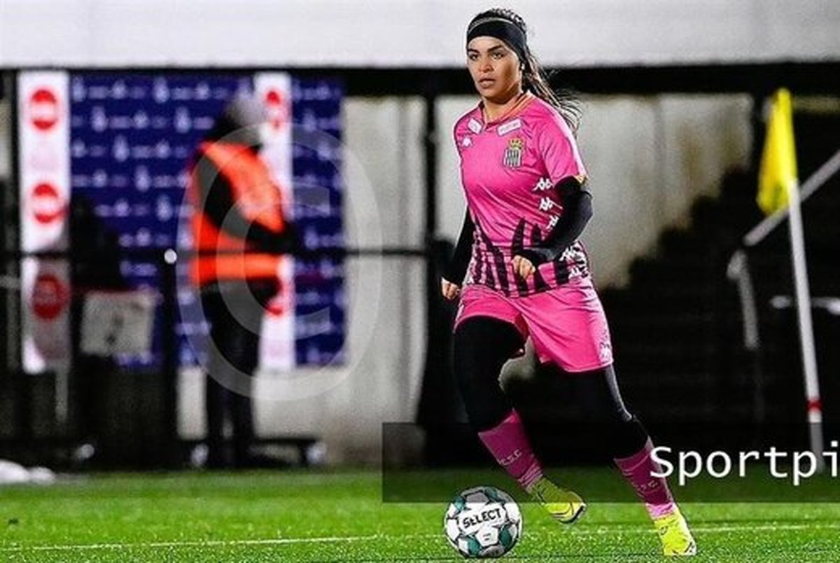 نخستین واکنش شارلروا به ماجرای ممانعت از بازی کردن فوتبالیست زن ایرانی