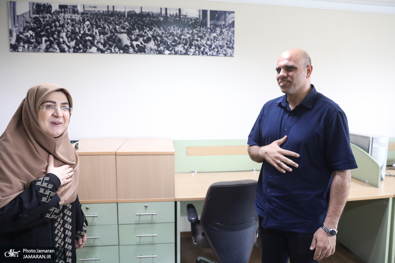 بازدید سخنگوی دولت از موسسه مطبوعاتی جماران