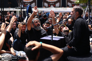 مراسم عزاداری روز تاسوعای حسینی (ع) در امام زاده صالح (ع)