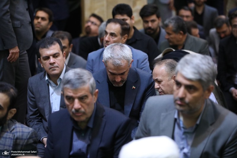 مراسم ختم همسر علی آقامحمدی -1