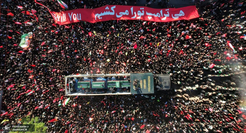 تشییع پیکر مطهر رهبر شهید انقلاب اسلامی در مشهد مقدس