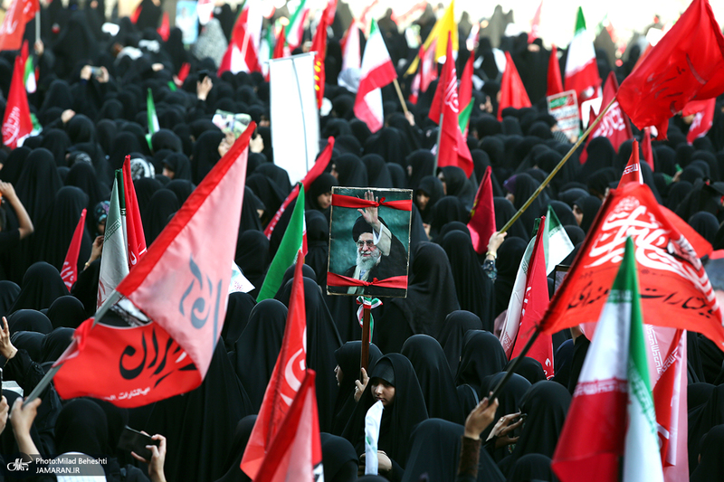 مراسم وداع با رهبر شهید انقلاب در مصلی تهران- 10