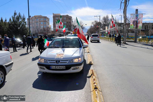 راهپیمایی 22 بهمن در خمین