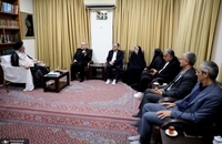 دیدار افشین علا با آیت الله نورمفیدی