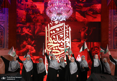 اجتماع مردم تهران در حمایت از مردم مظلوم غزه