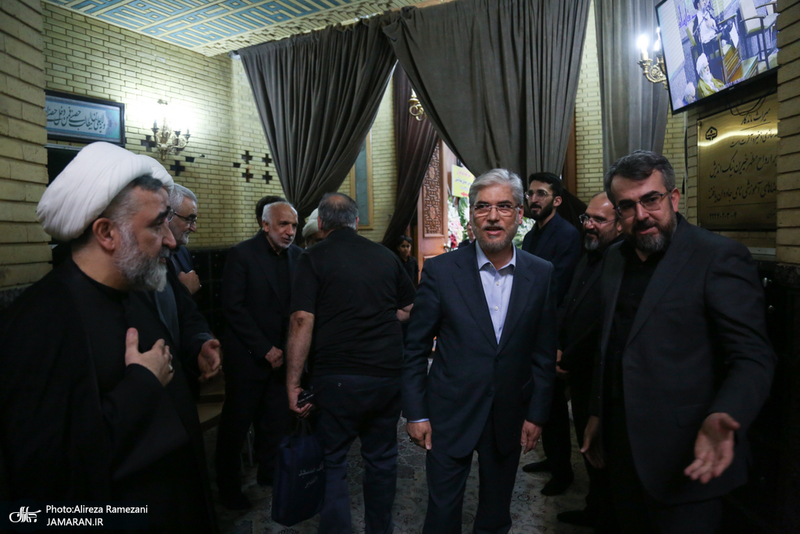 مرسم ختم مرحومه حاجیه خانم صدیقه بروجردی