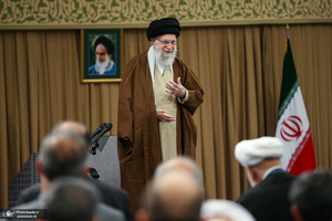 دیدار تولیدکنندگان و فعالان اقتصادی بخش خصوصی با رهبر معظم انقلاب