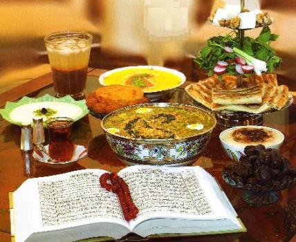 رعایت تغذیه متعادل و مصرف سه وعده غذایی در ماه رمضان ضروریست