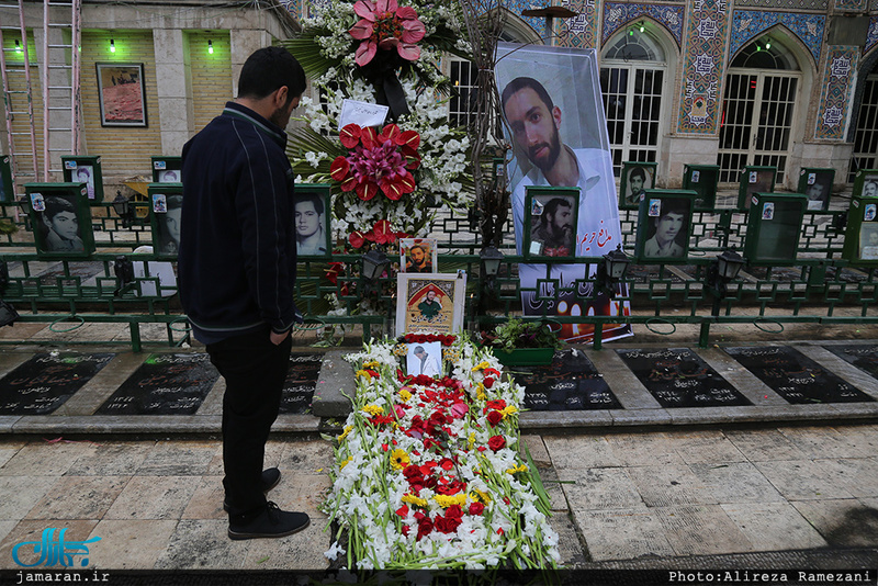 مراسم بزرگداشت بسیجی شهید محمد حسین حدادیان